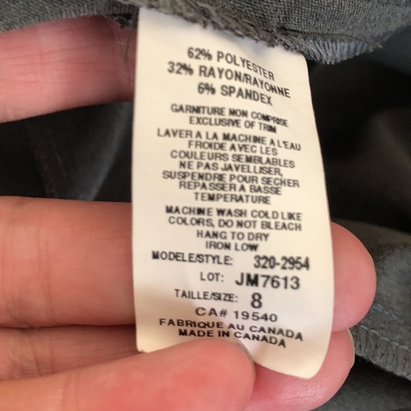 Divine Logic Light Grey dress pant - Picture 2 of 6